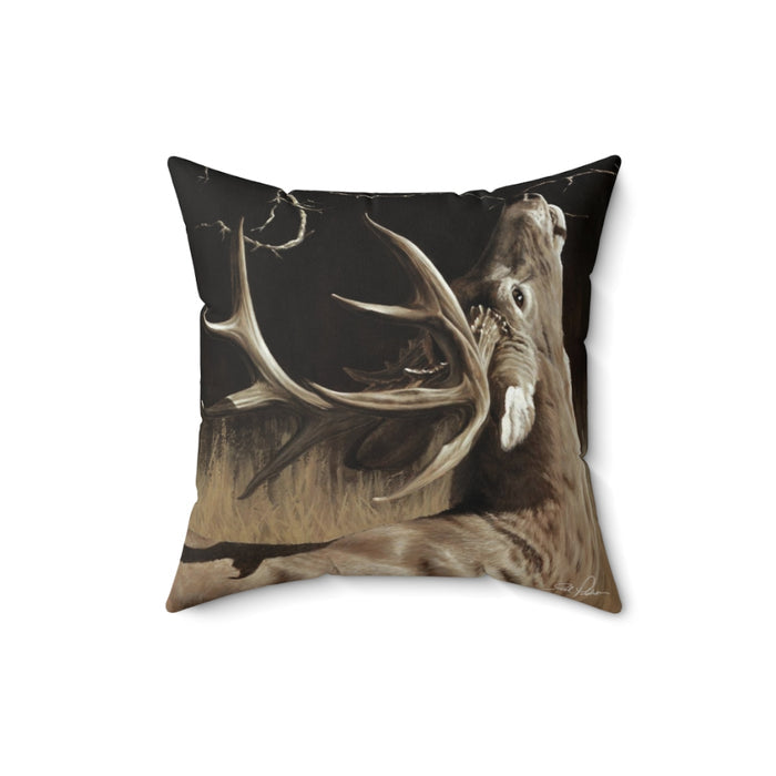 "Calling Card" Square Pillow