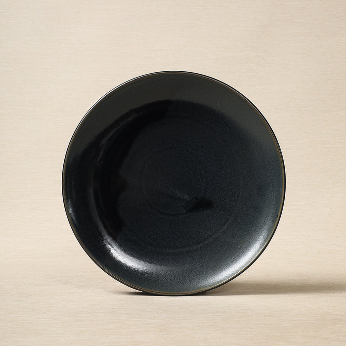 Camino deep blue-green dinner plate