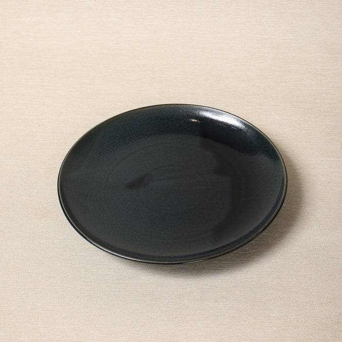 Camino deep blue-green dinner plate