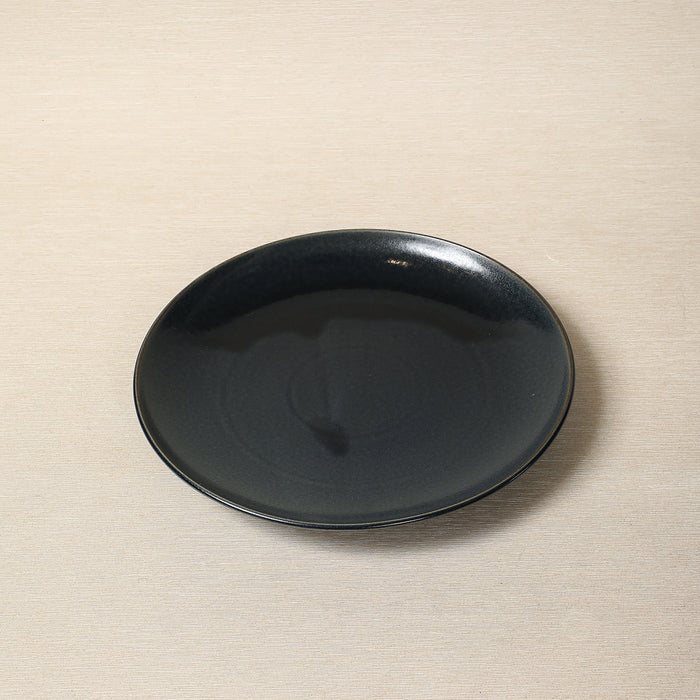 Camino deep blue-green dinner plate