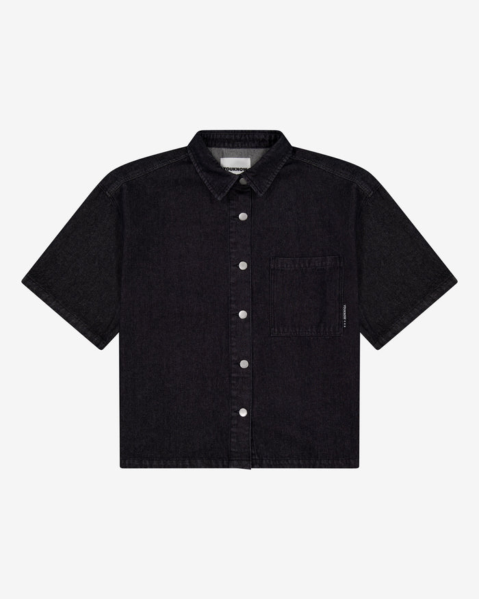 Carpenter Shirt | Washed Black