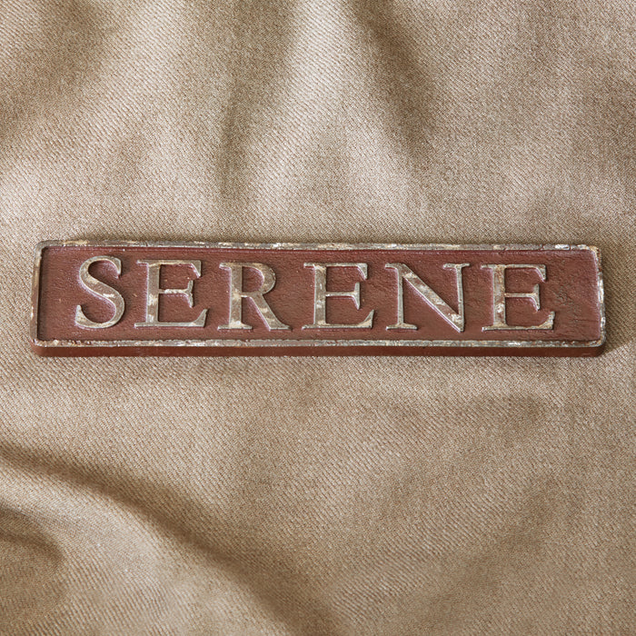 Cast Iron Serene Paper Weight