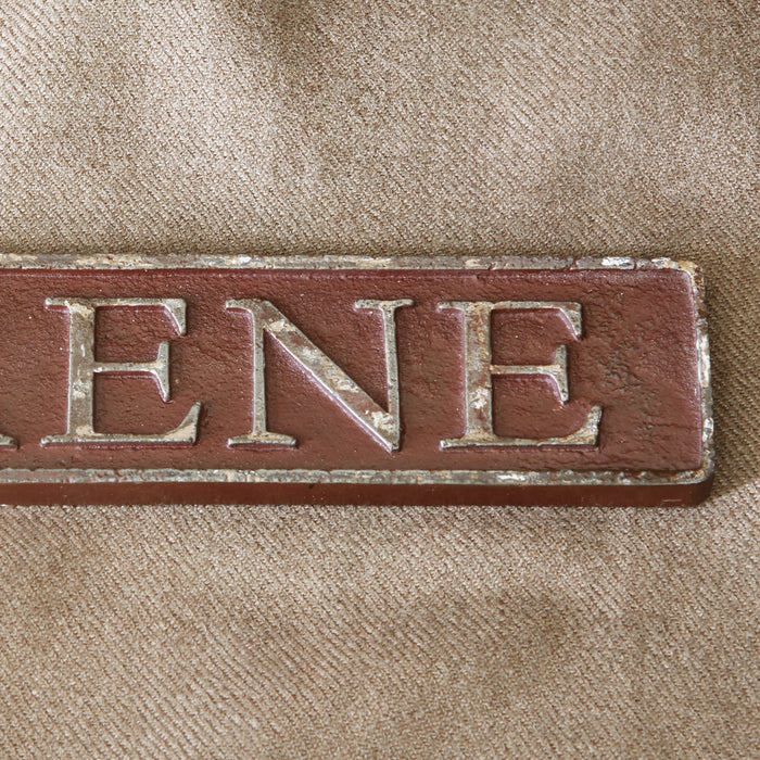 Cast Iron Serene Paper Weight
