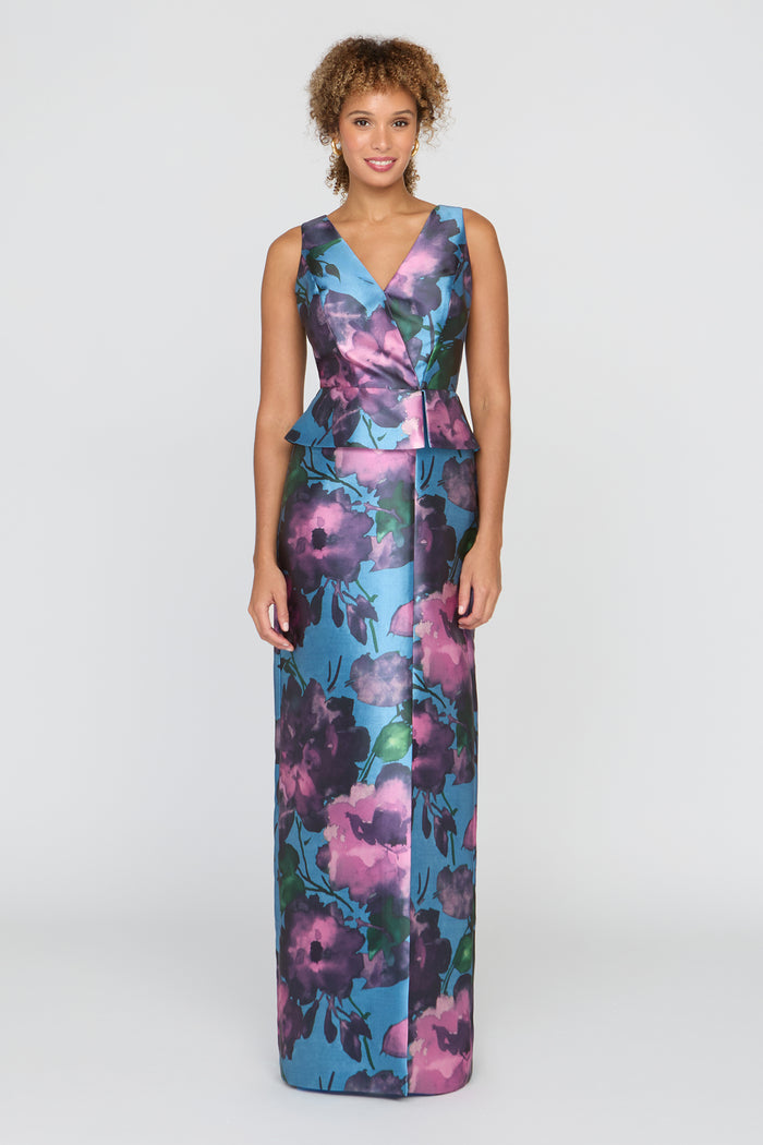 Celeste Column Gown