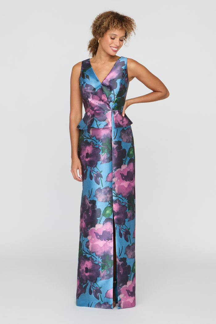 Celeste Column Gown