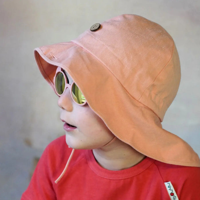 Chapeau de soleil ajustable Summer Manymonths - Island Aqua - Lilinappy