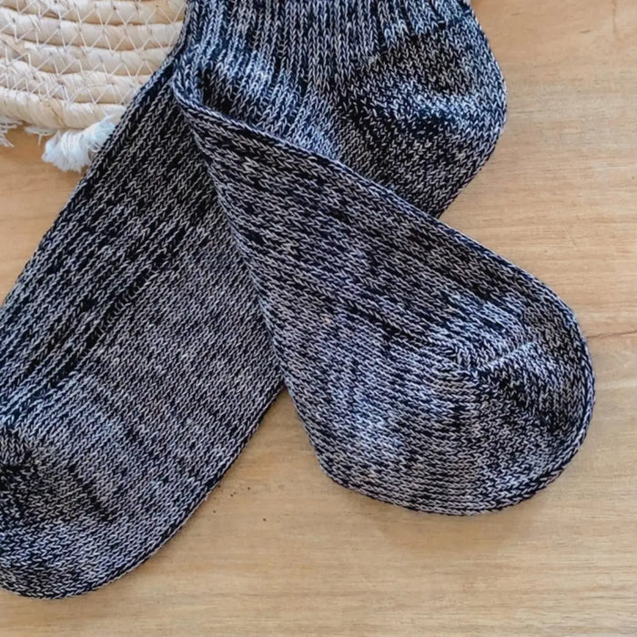 Chaussettes adultes Coton et lin bio Hirsch Natur