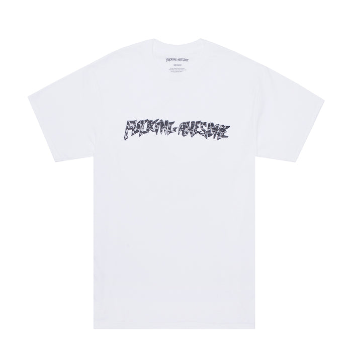 Cheetah Stamp Tee (White)