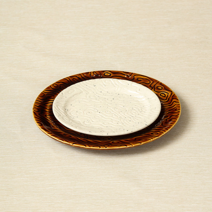 Chesa Small Oval Plate in shell