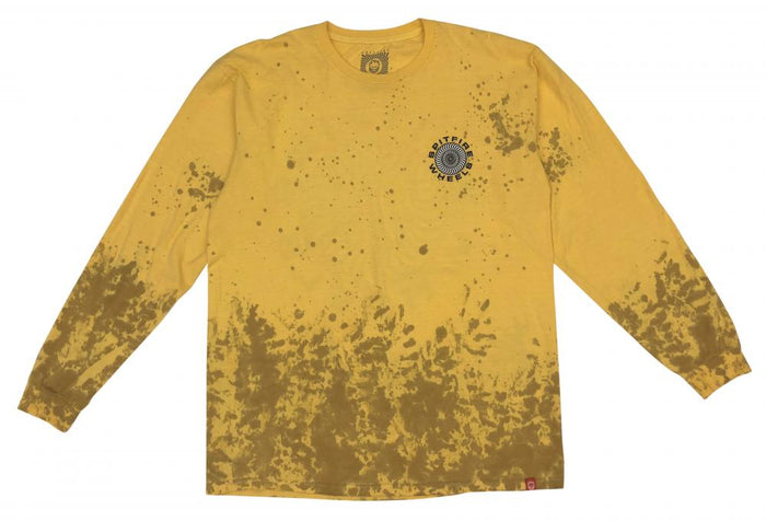Classic 87 Swirl LS Tee (Yellow Wash/Black)