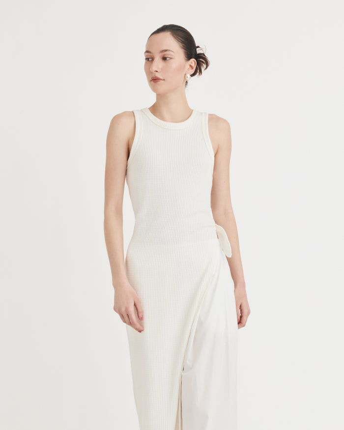 CONNIE DRESS WHIPPED CREAM