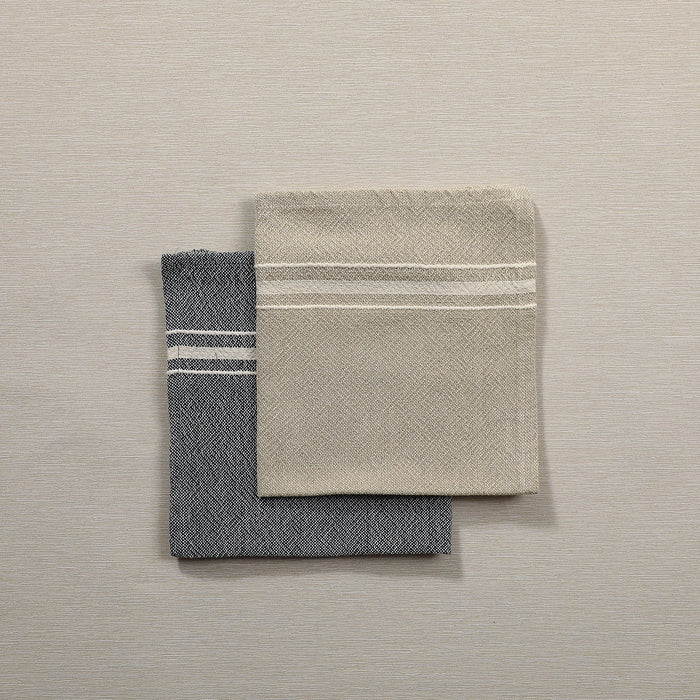 Contemporary Napkin - Variegated Stripes
