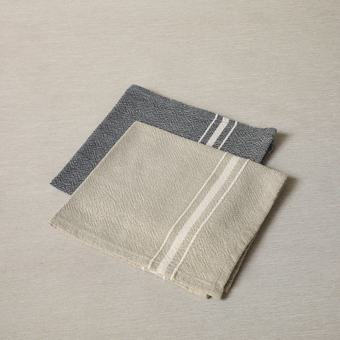 Contemporary Napkin - Variegated Stripes
