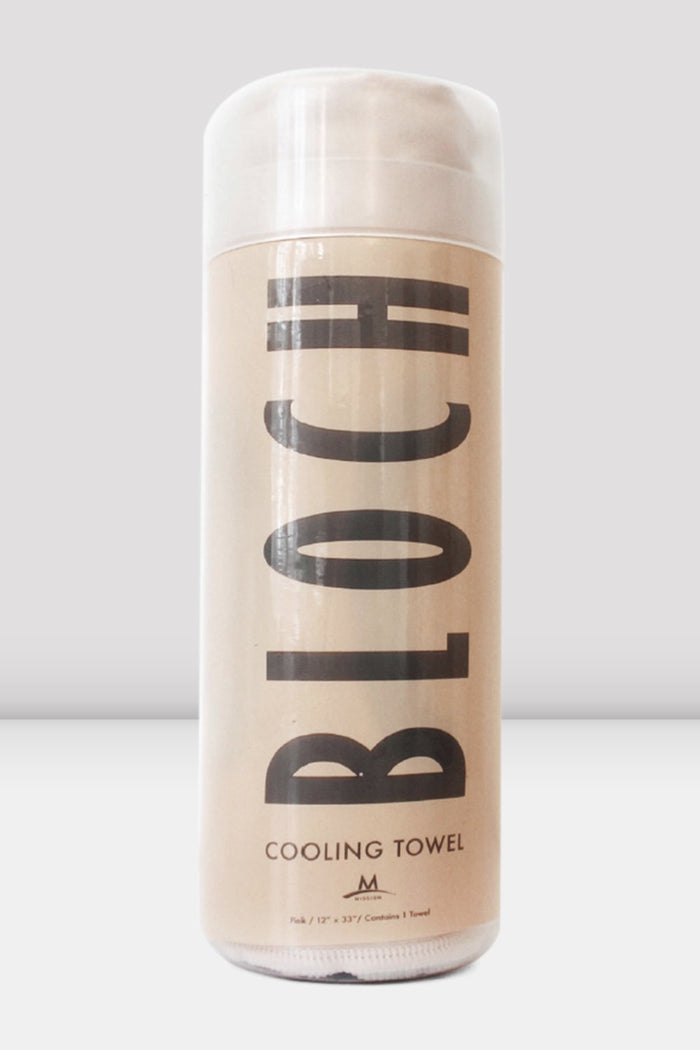Pink Bloch Cooling Towel single product in packaging