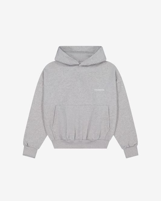 Core Box Hoodie | Heather Grey