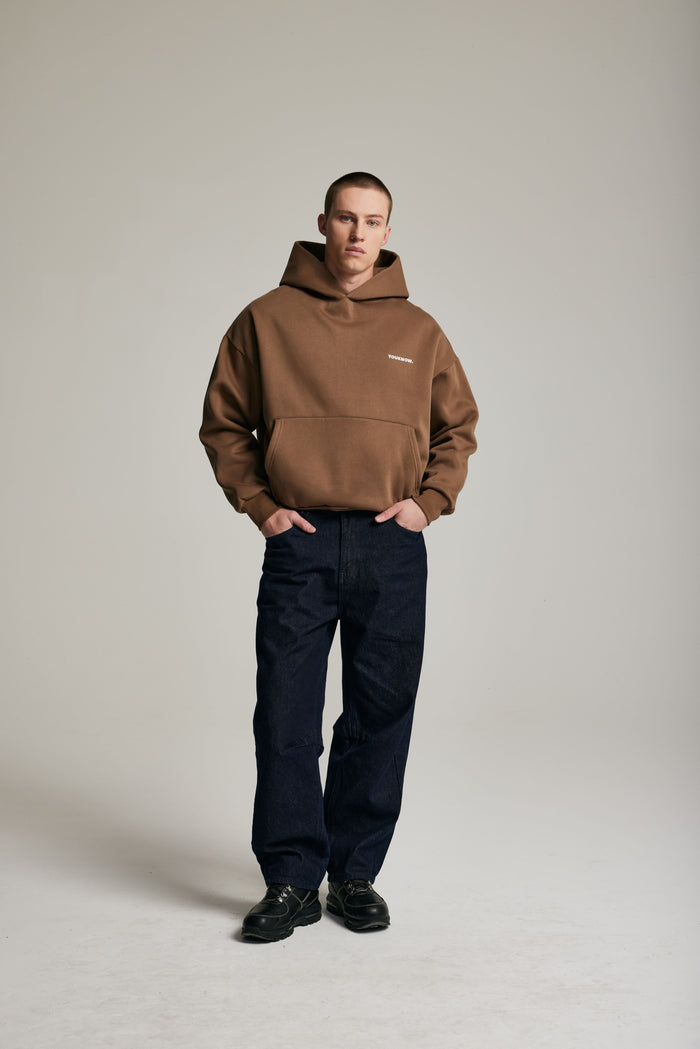 Core Box Hoodie | Latte