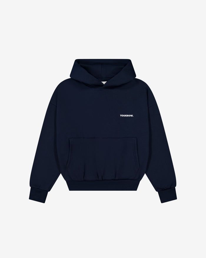 Core Box Hoodie | Navy
