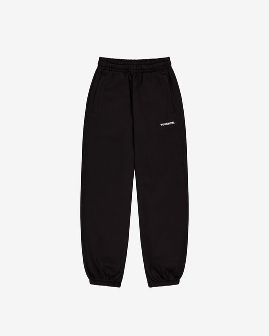 Core Cuffed Sweatpants | Black