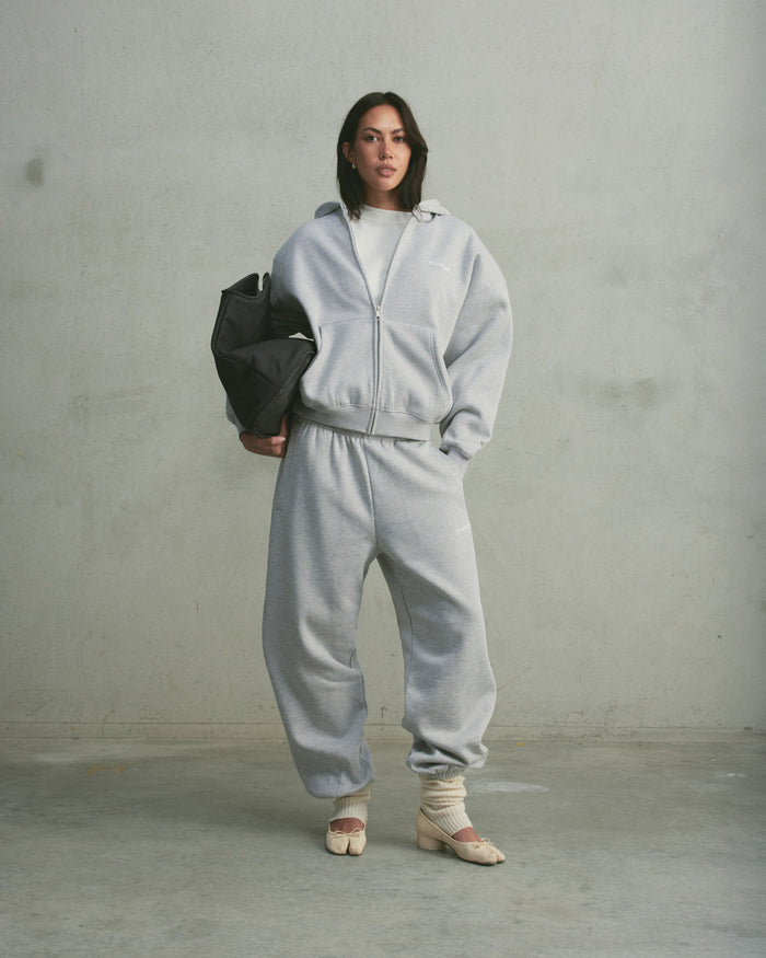Core Cuffed Sweatpants | Heather Grey