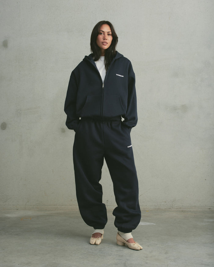Core Cuffed Sweatpants | Navy