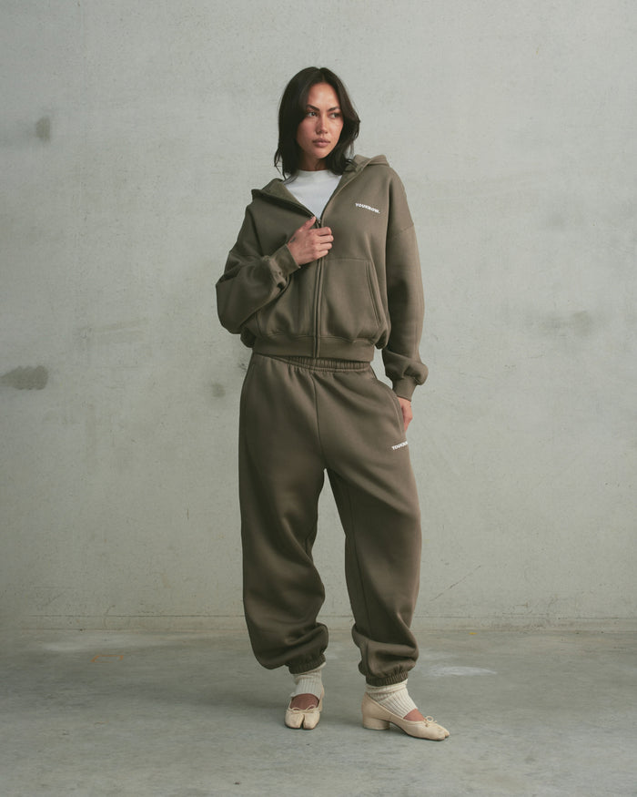 Core Cuffed Sweatpants | Seaweed