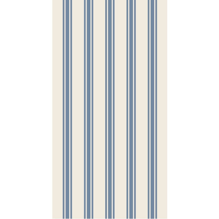Striped pattern with blue vertical stripes on a white background
