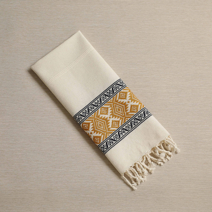 Cotton Brocade Hand Towels