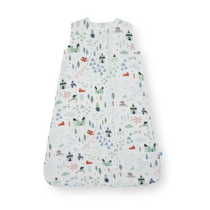 Cotton Muslin Sleep Bag - Dragon Days - Medium