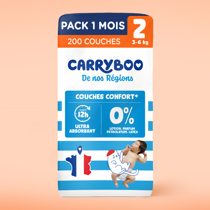Couches Bébé Carryboo De Nos Régions - Taille 2