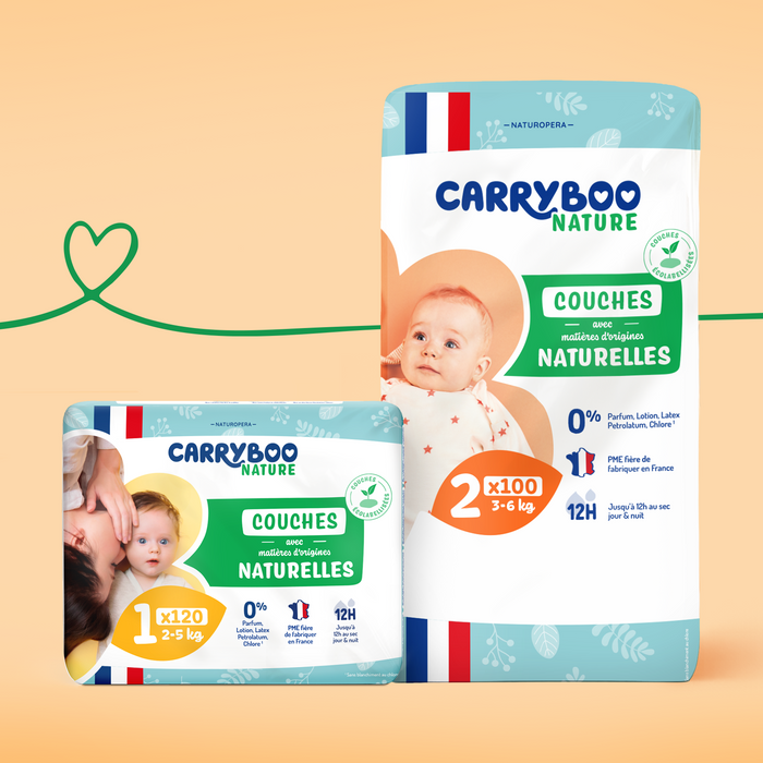 Couches Bébé Carryboo Nature