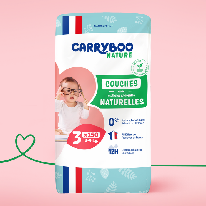 Couches Bébé Carryboo Nature