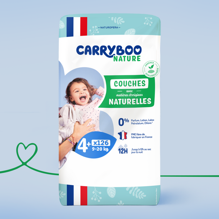 Couches Bébé Carryboo Nature