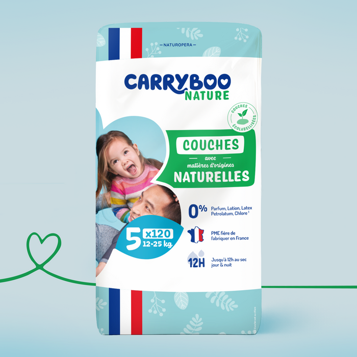 Couches Bébé Carryboo Nature