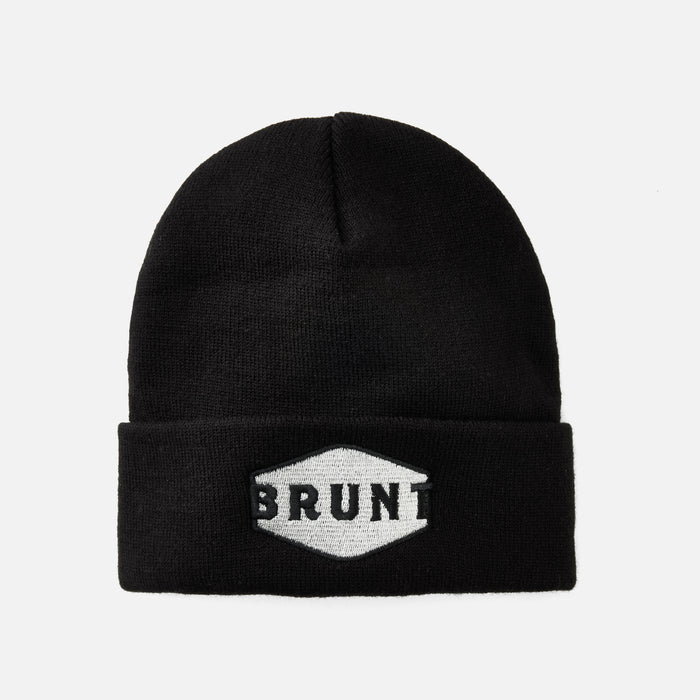 High quality cuffed beanie in black and silver * 2