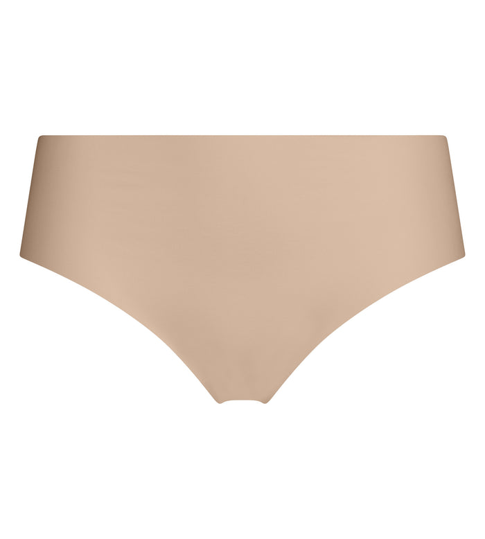 Culotte taille haute femme invisible en microfibre Nude Dim