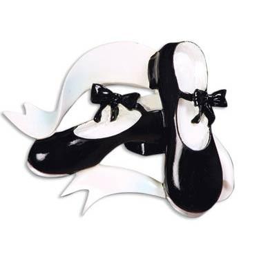 Dance, Tap Shoes- Personalized Christmas Ornament