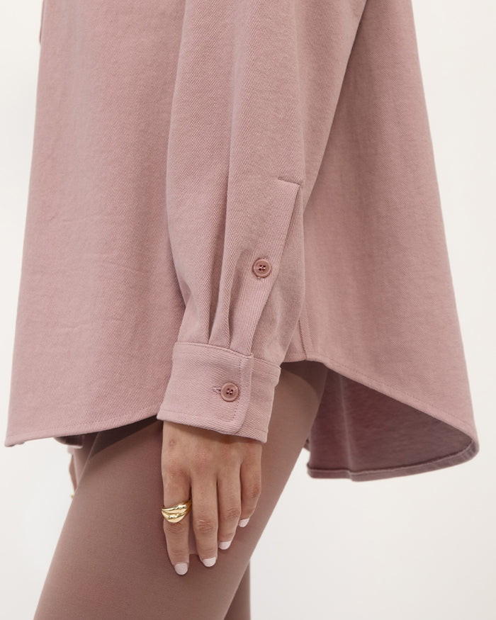DANNY SHIRT DUSTY PINK