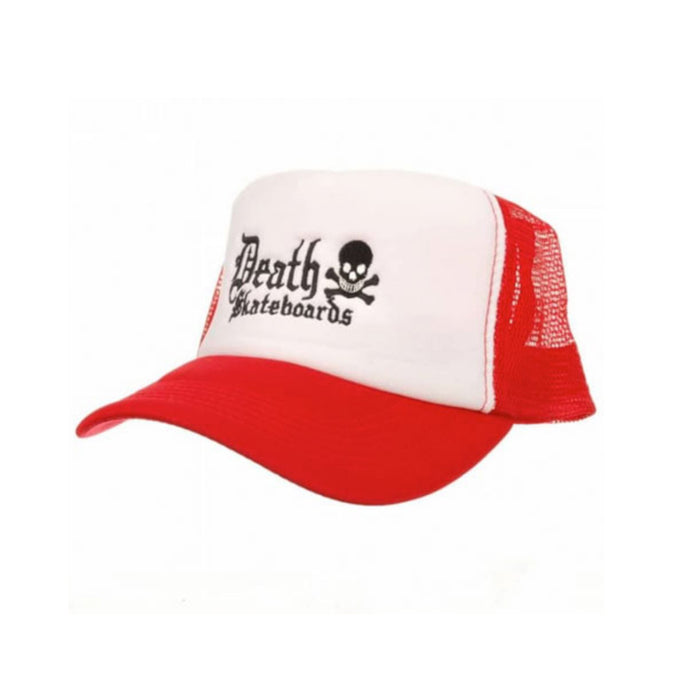 Death Trucker Cap (Red/White)