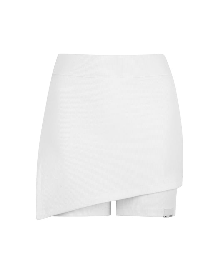 DELPHINE SKORT OFF WHITE