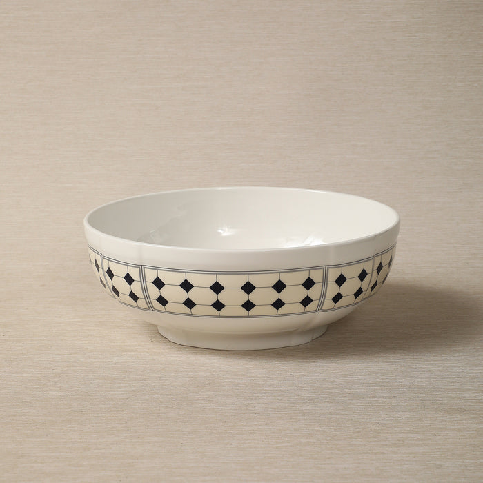 Diamant No.10 Indigo Large Serving Bowl