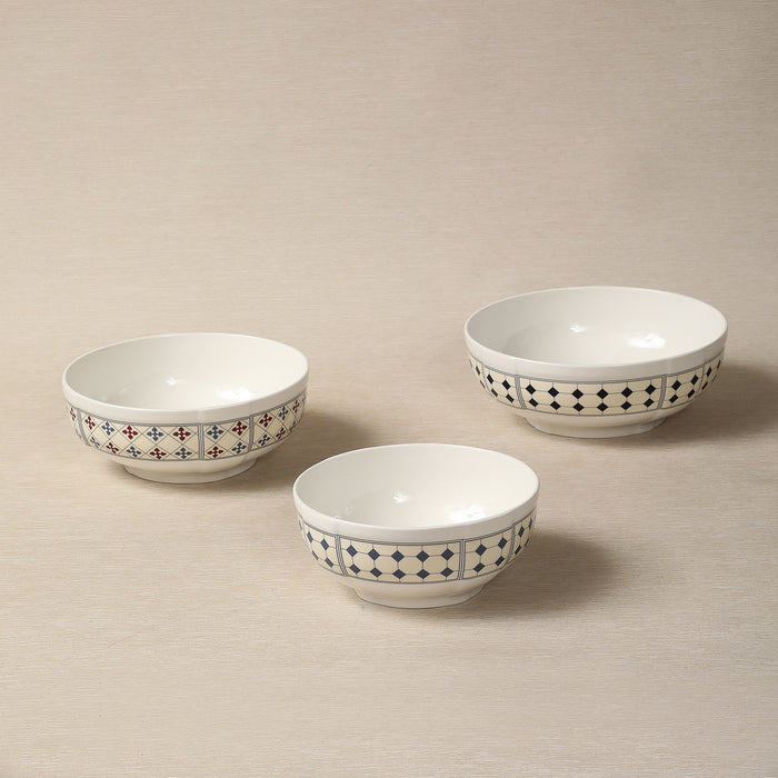 Diamant No.10 Indigo Large Serving Bowl