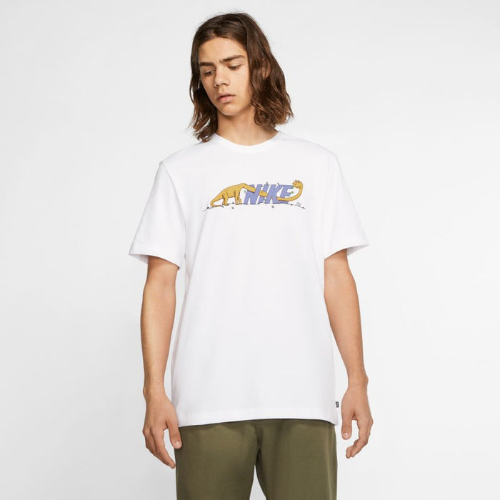 Dinosaur Graphic (White)