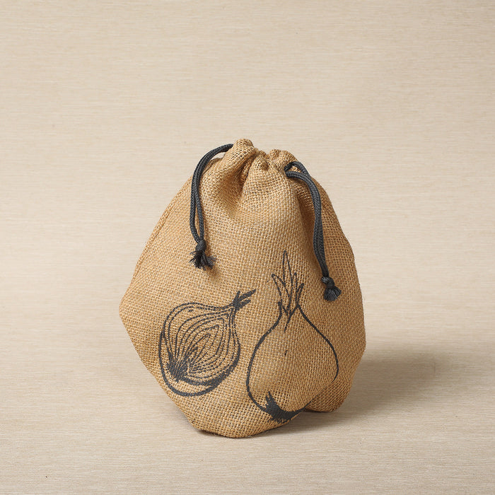 Double layer vegetable bags