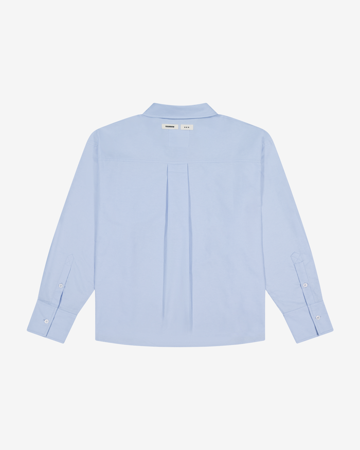 Double Pocket Longsleeve Shirt | Light Blue