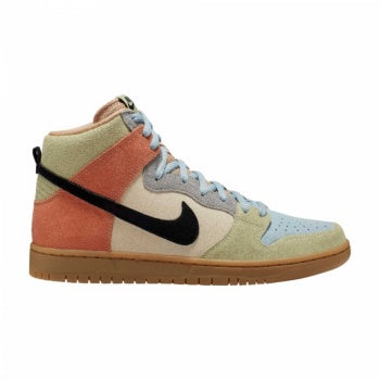 Dunk High Pro (Particle Grey/Black-Terra Blush)