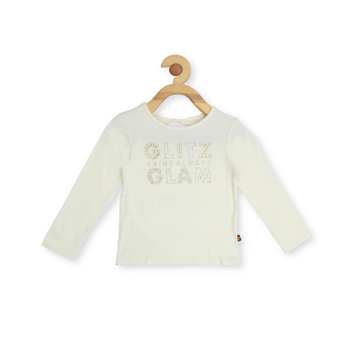 EMBELISHED KNIT TOP VTM08-032