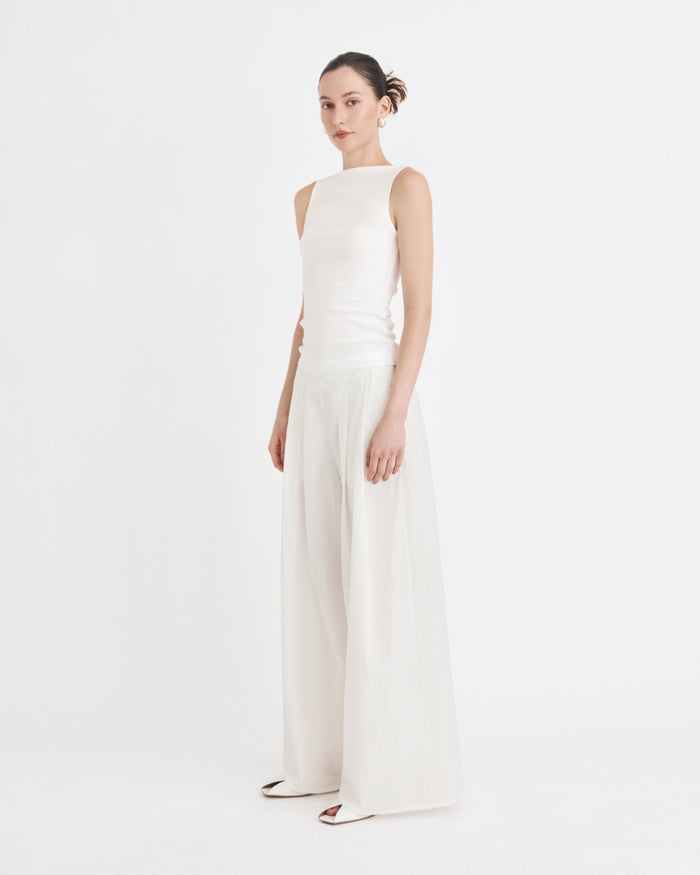 EMERY PANTS OFF WHITE