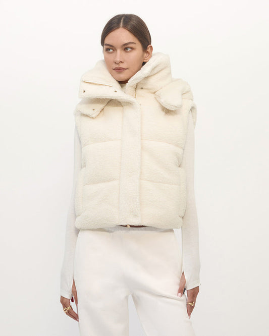EMMY PUFFER VEST CREAM