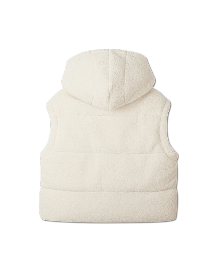 EMMY PUFFER VEST CREAM