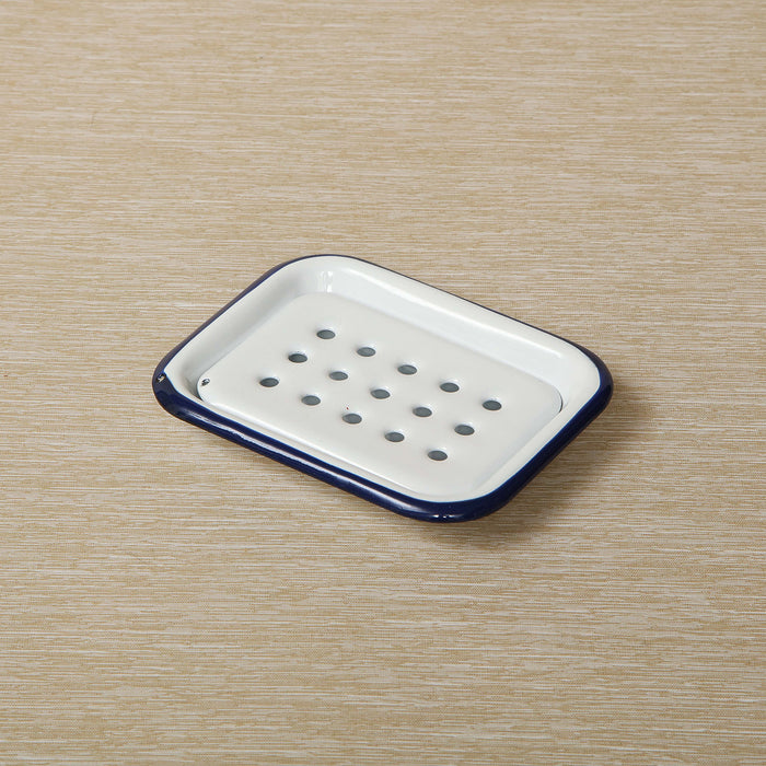 Enamel soap dish